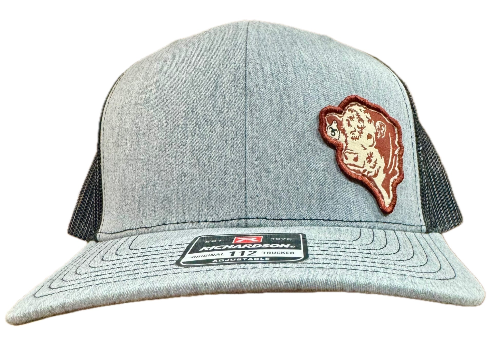 Flying 5 Signature Hereford Bull Patch Trucker Cap