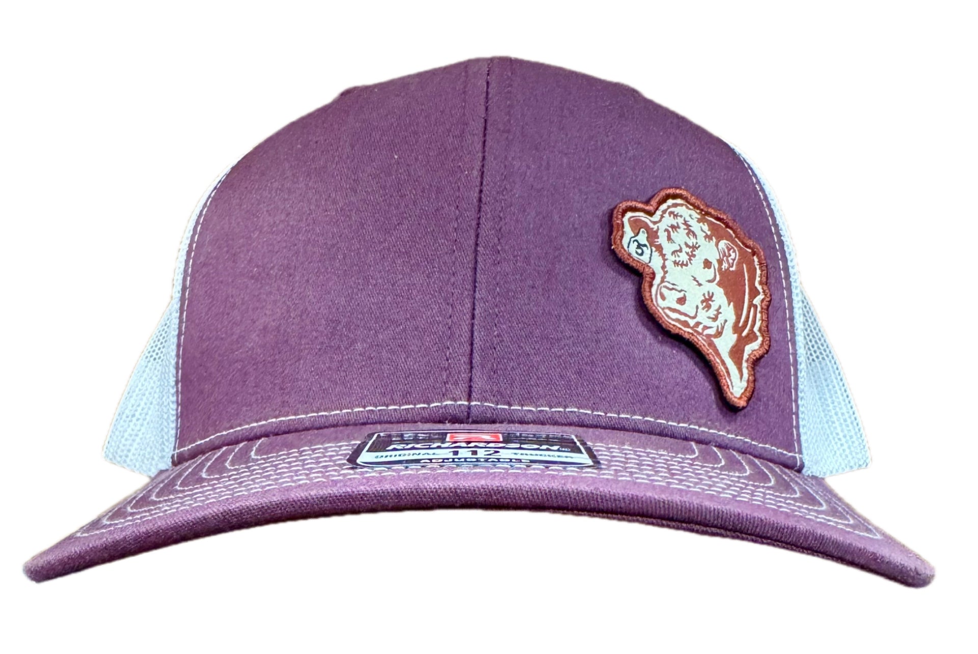 Flying 5 Signature Hereford Bull Patch Trucker Cap